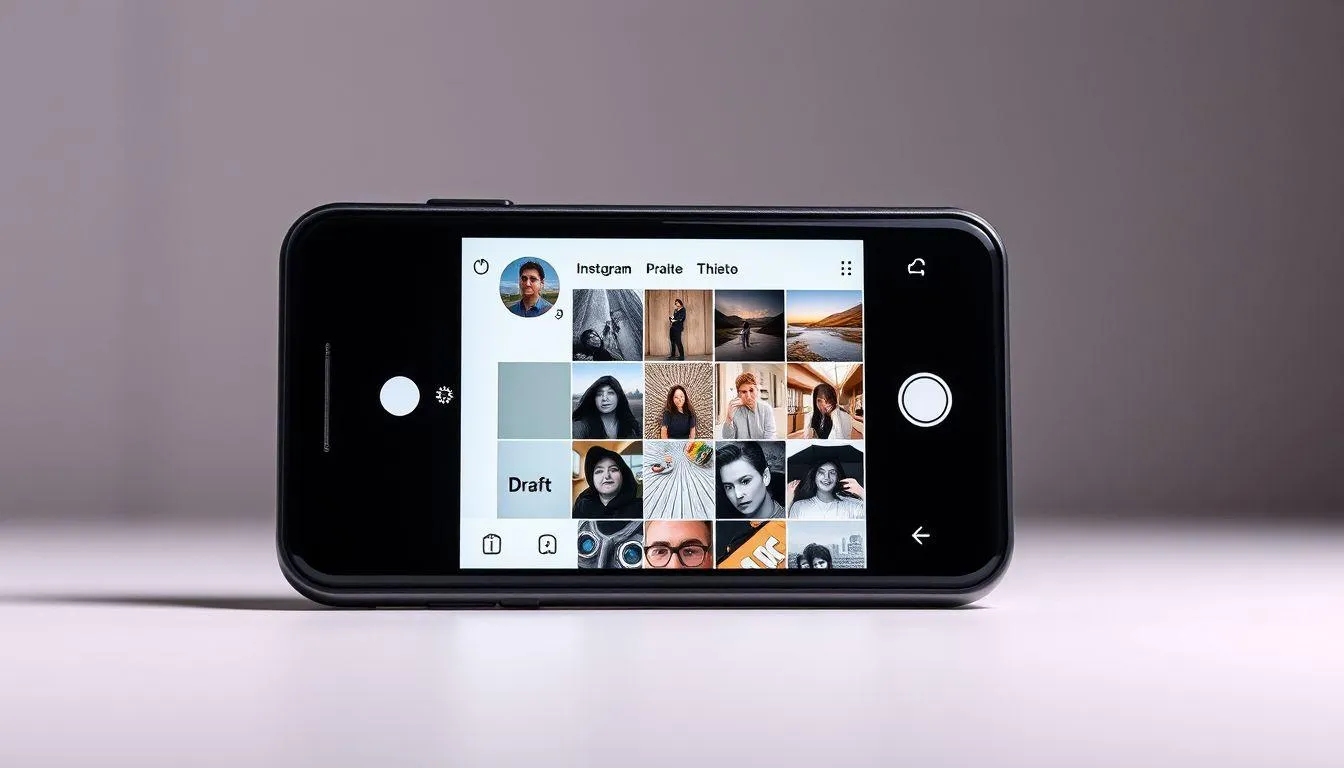 Pengertian dan Fungsi Draft Instagram (c) Ilustrasi AI