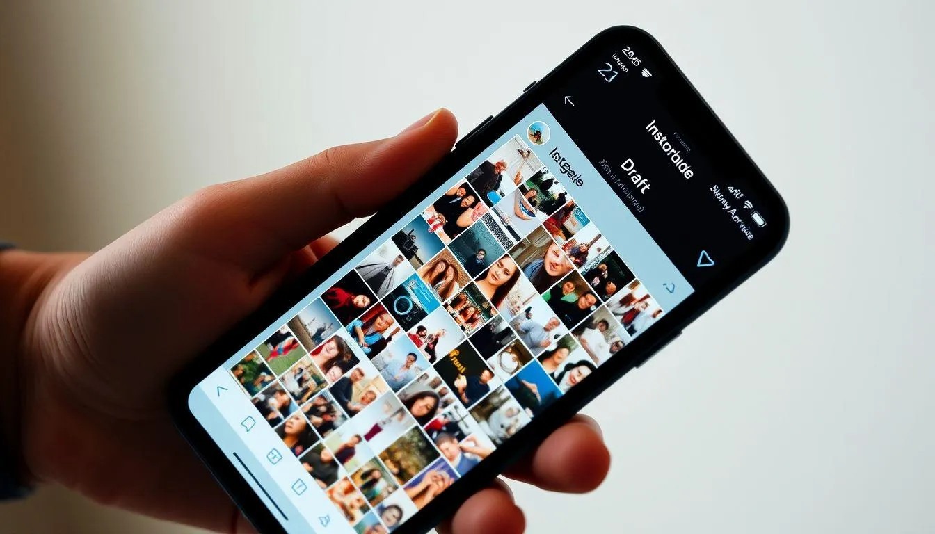 Alasan Pentingnya Menghapus Draft Instagram (c) Ilustrasi AI