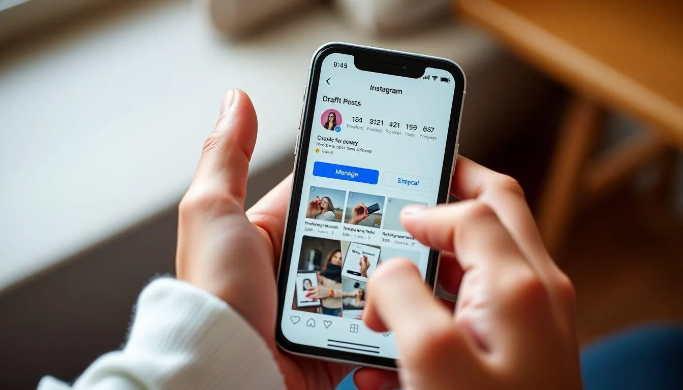 Metode Menghapus Draft Postingan Instagram (c) Ilustrasi AI