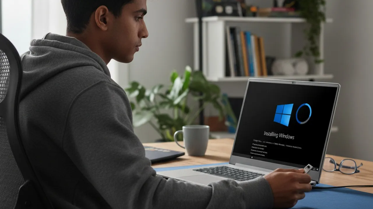 Manajemen Partisi Hardisk (c) Ilustrasi AI