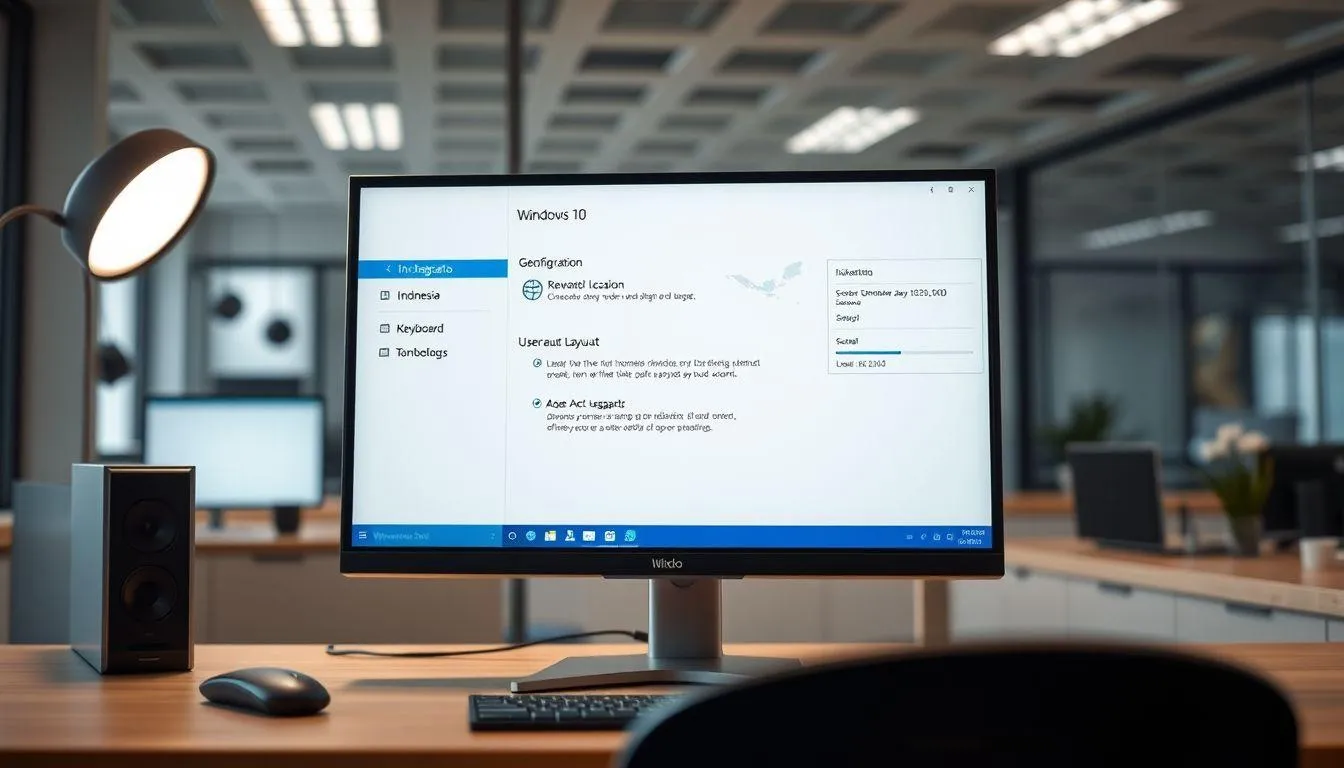 Konfigurasi Awal Sistem (c) Ilustrasi AI