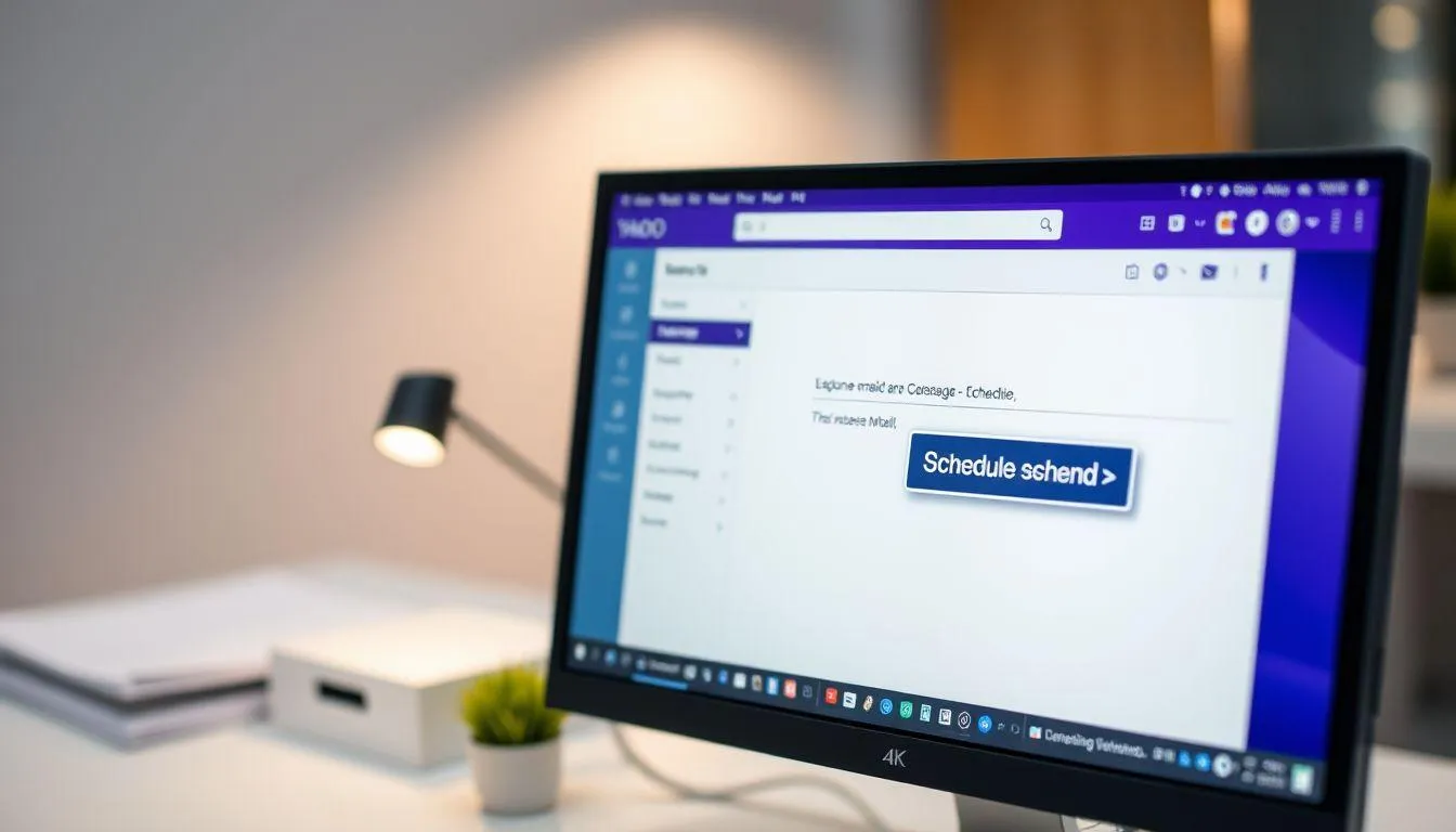 Cara Mengatur Jadwal Pengiriman di Yahoo Mail