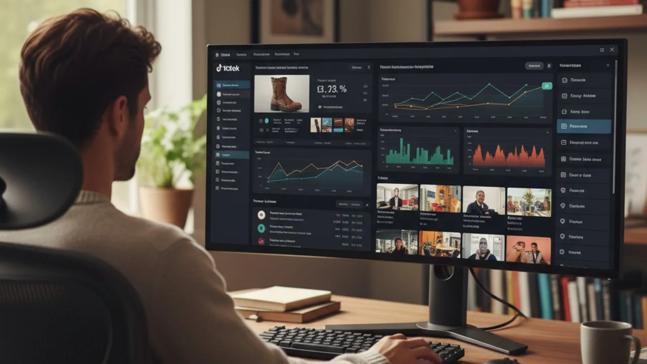 Analisis Performa dan Optimalisasi Berkelanjutan (c) Ilustrasi AI