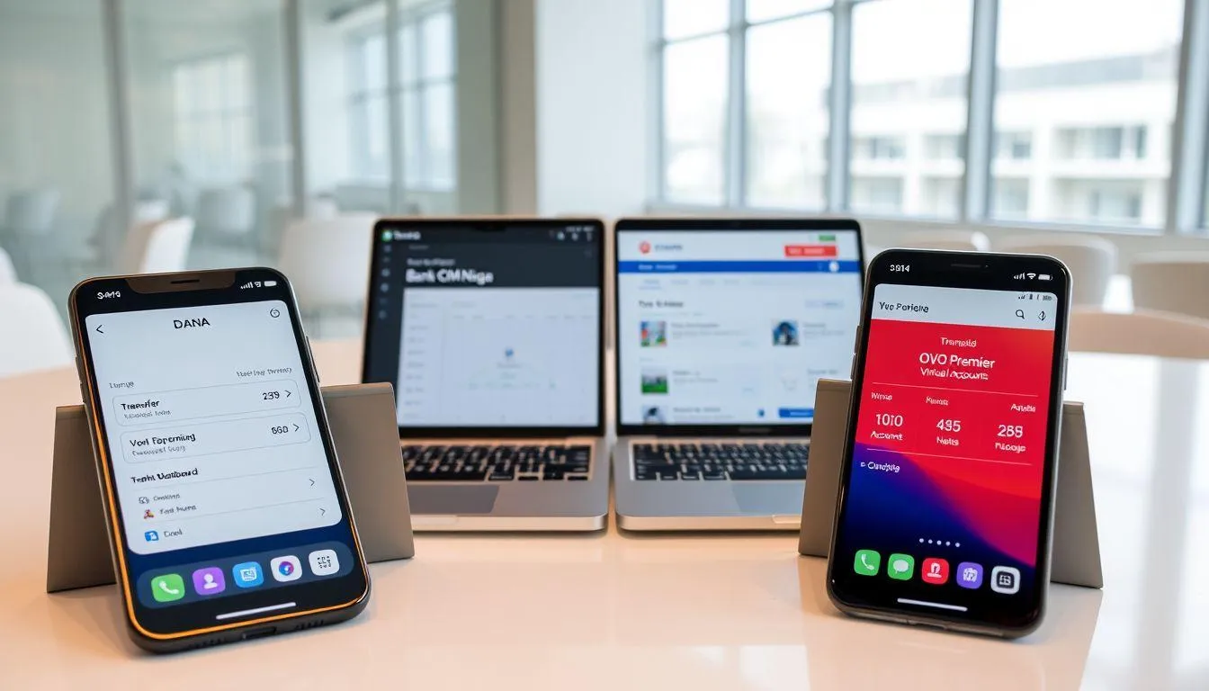 Proses Transfer Sebaliknya dari OVO ke DANA (credit:Image by AI)