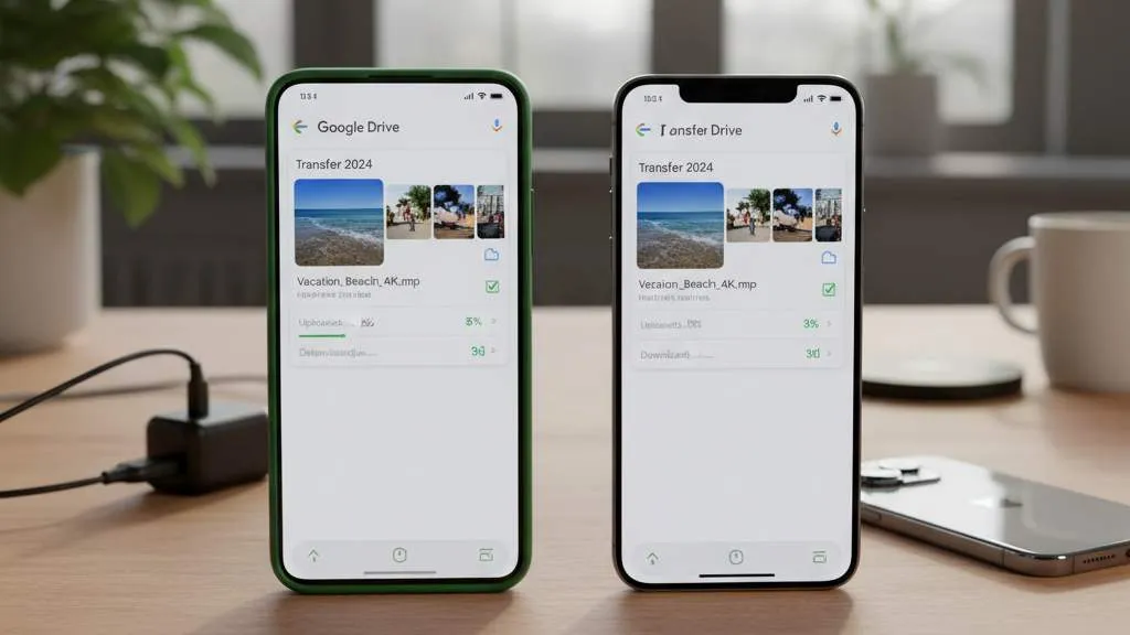 Memanfaatkan Layanan Google Drive (c) Ilustrasi AI
