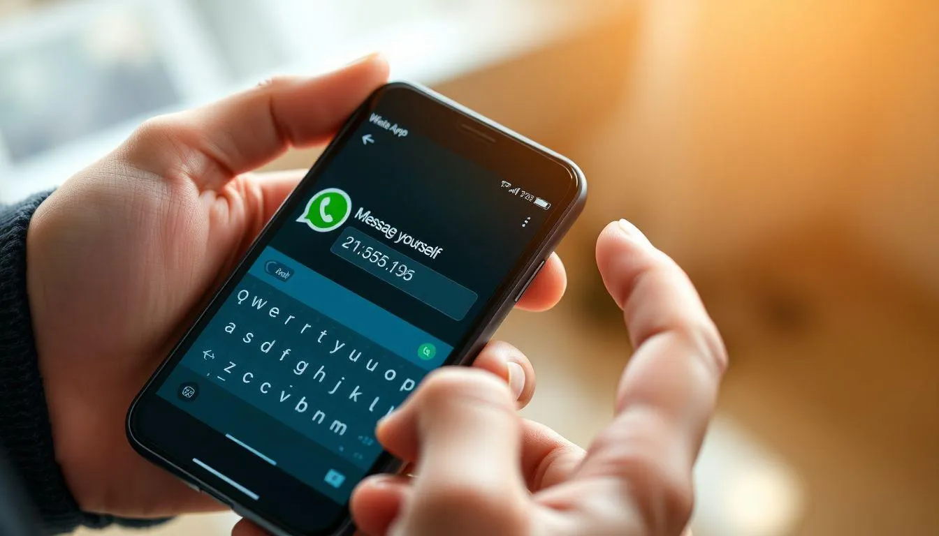 Pemanfaatan Fitur Message Yourself untuk Komunikasi