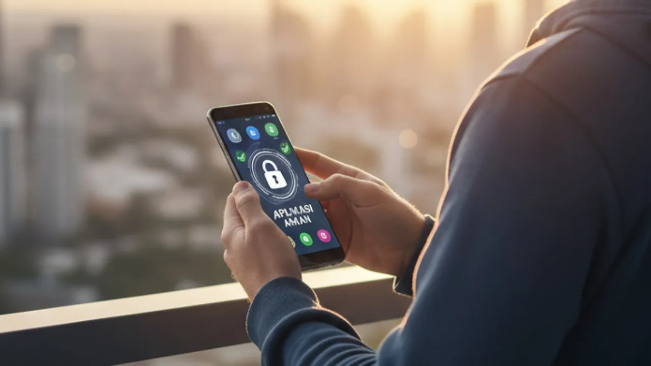 Metode Penguncian Aplikasi di Perangkat Samsung (c) Ilustrasi AI