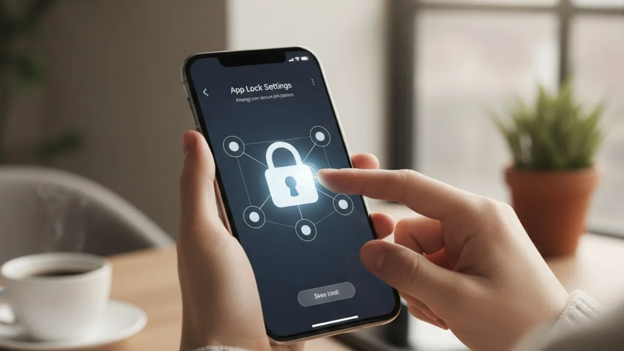 Solusi Penguncian Aplikasi untuk iPhone dan iPad (c) Ilustrasi AI