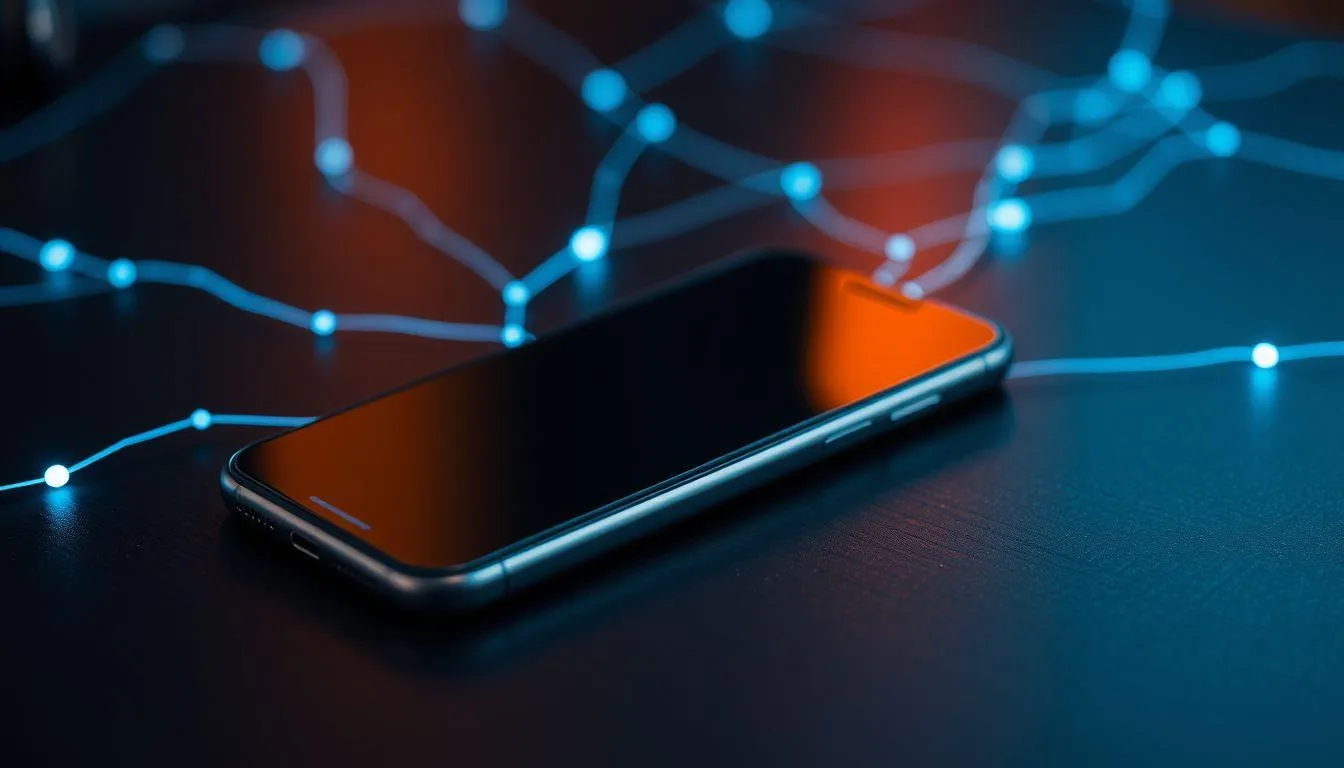 Strategi Pelacakan iPhone dalam Kondisi Offline atau Mati (c) Ilustrasi AI