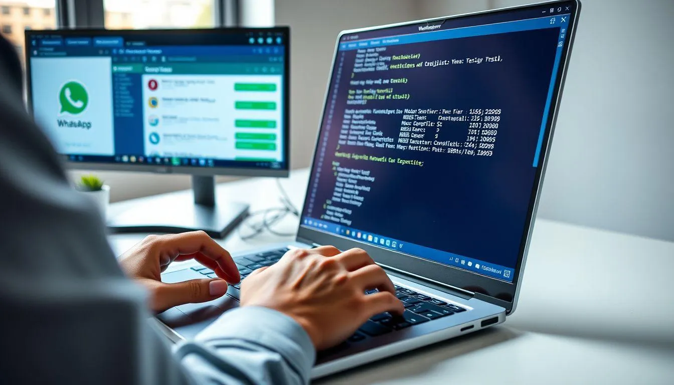 Metode Pelacakan Melalui WhatsApp Web (c) Ilustrasi AI