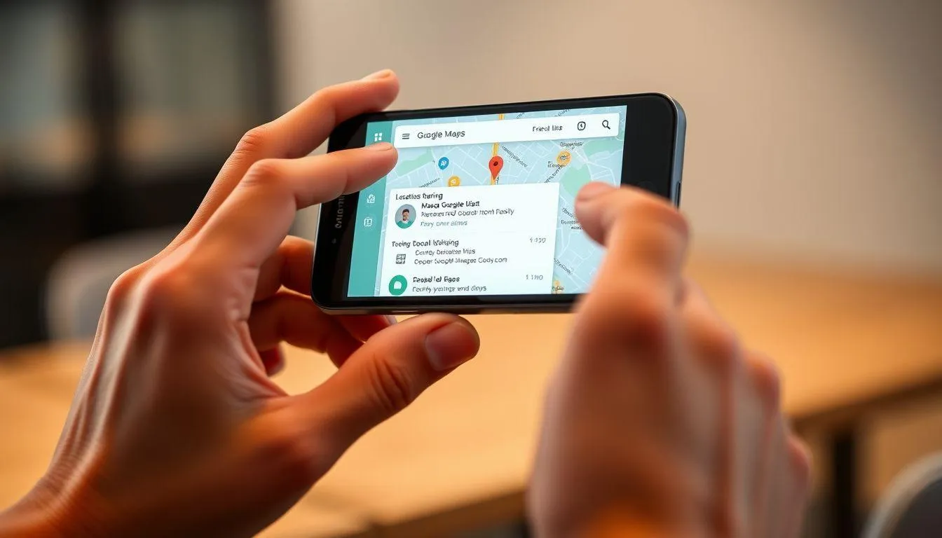 Pelacakan Lokasi Menggunakan Google Maps (c) Ilustrasi AI