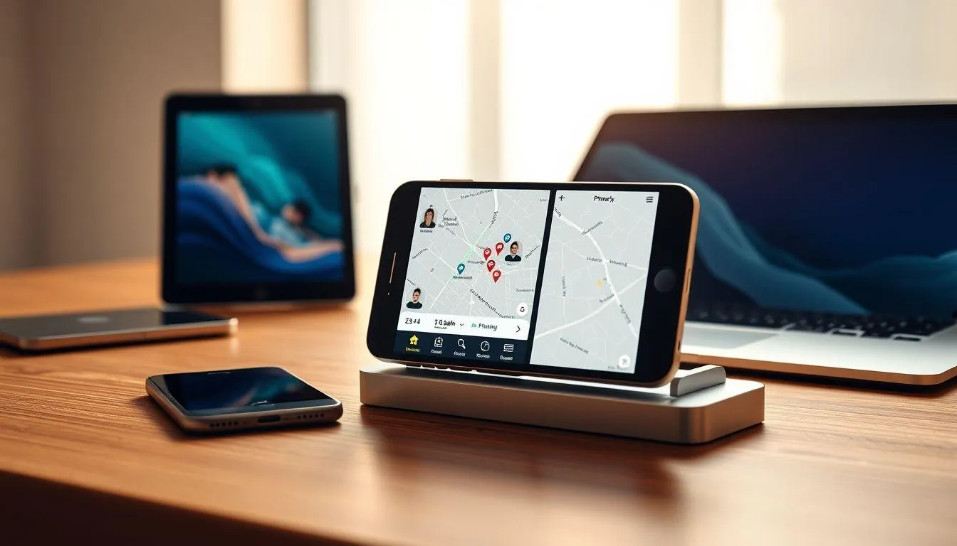 Aplikasi dan Fitur Pelacakan Khusus (c) Ilustrasi AI