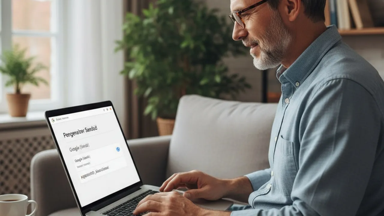 Cara Melihat Kata Sandi Email Melalui Akun Google (c) Ilustrasi AI