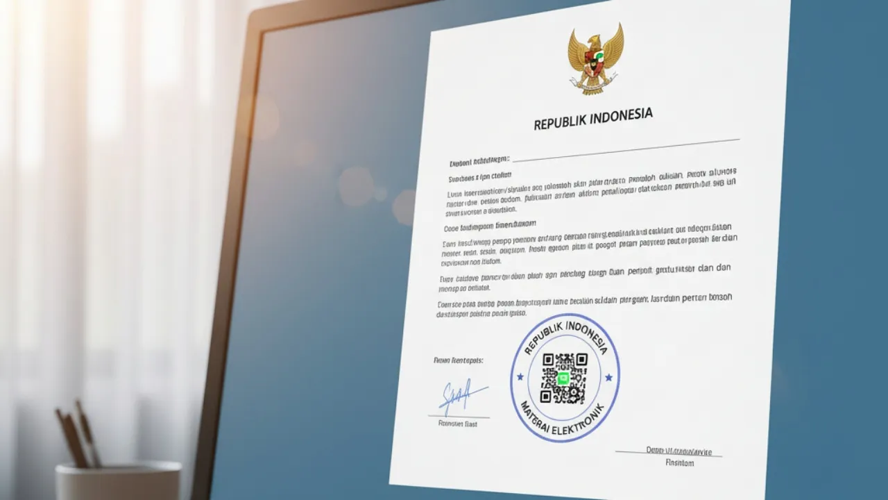 Pengertian dan Fungsi Meterai Elektronik