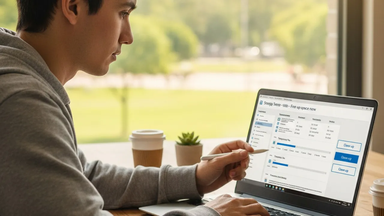 Pembersihan Cache Browser dan File Temporary (c) Ilustrasi AI