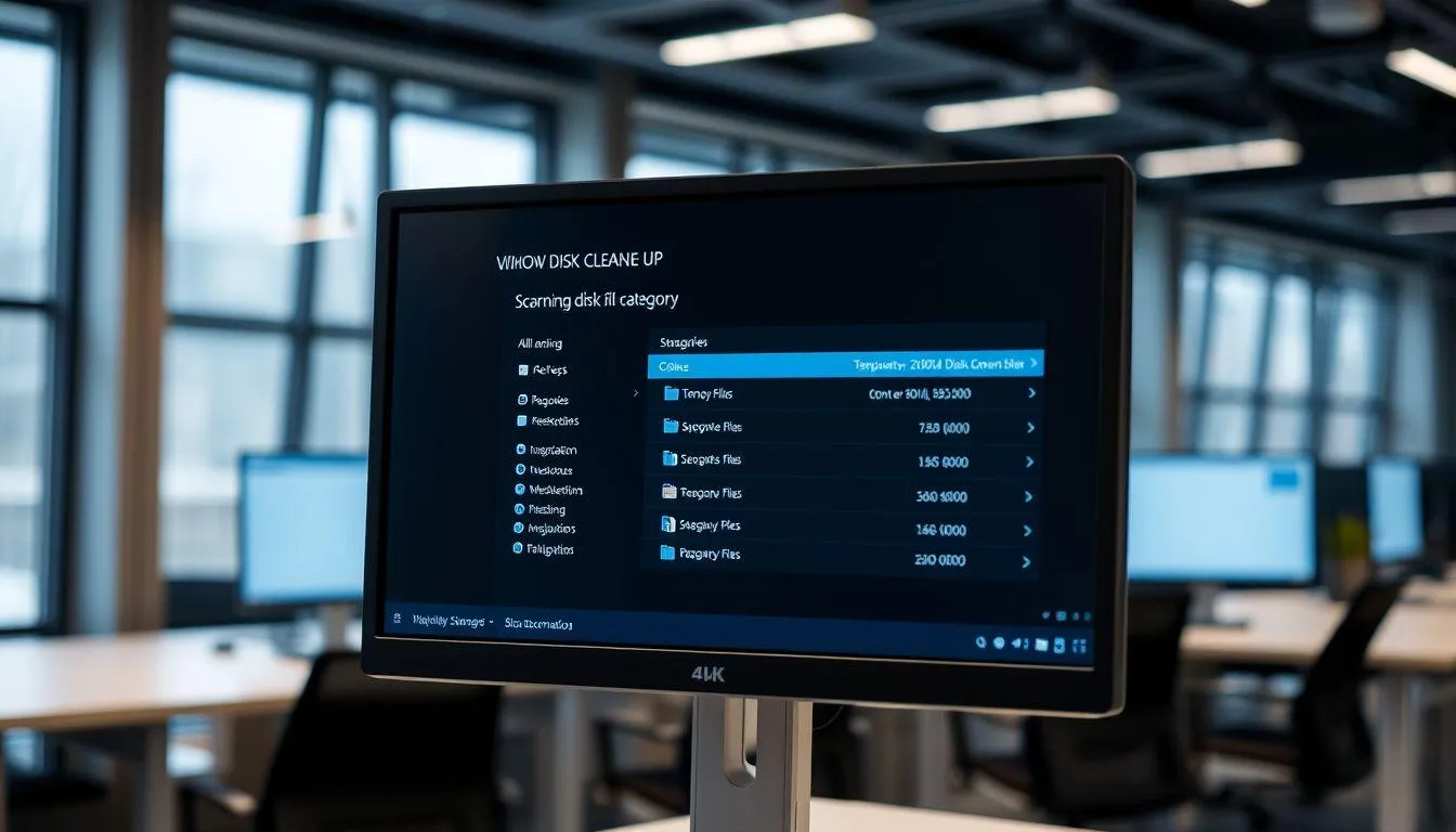 Metode Disk Cleanup untuk Sistem Windows (c) Ilustrasi AI