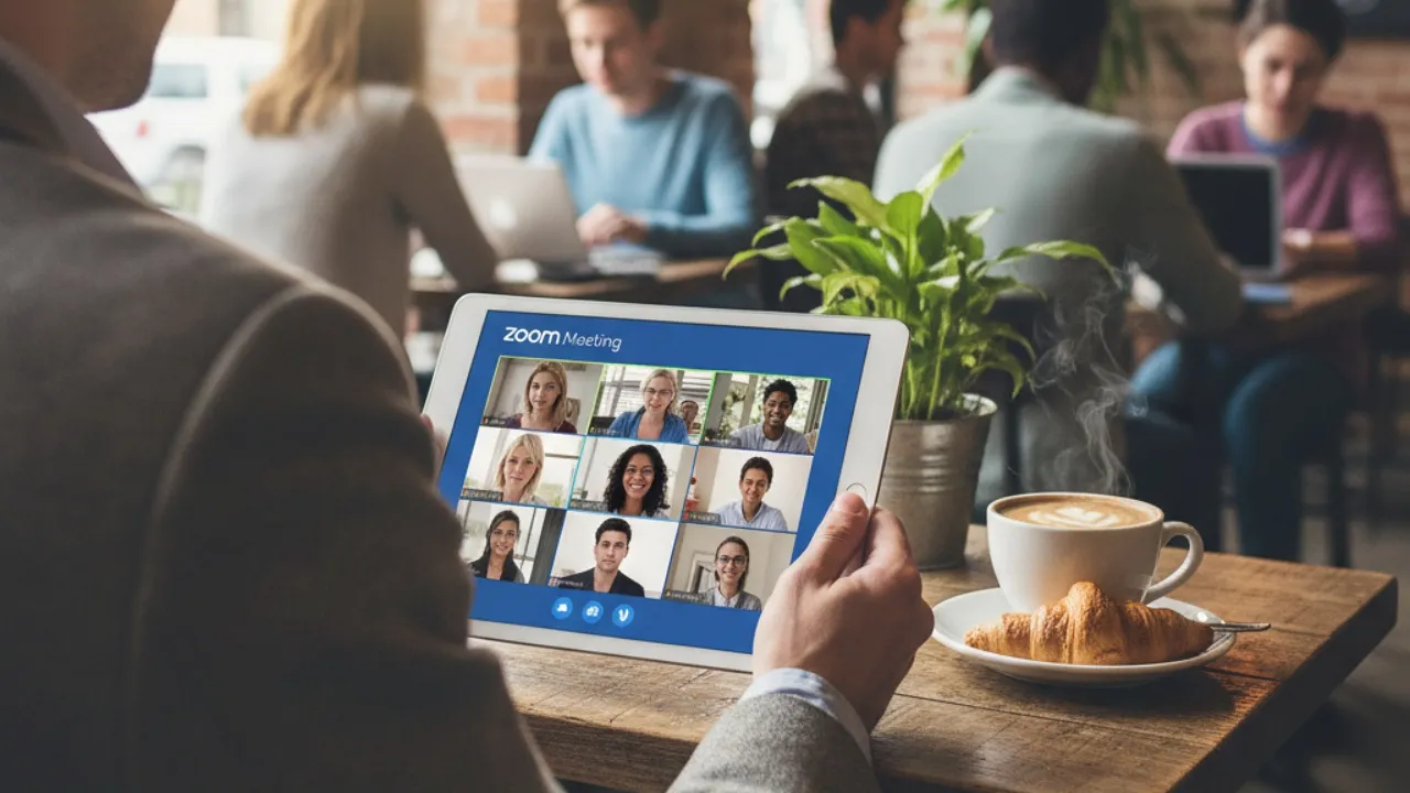 Pengertian dan Fungsi Breakout Room dalam Meeting Virtual (c) Ilustrasi AI