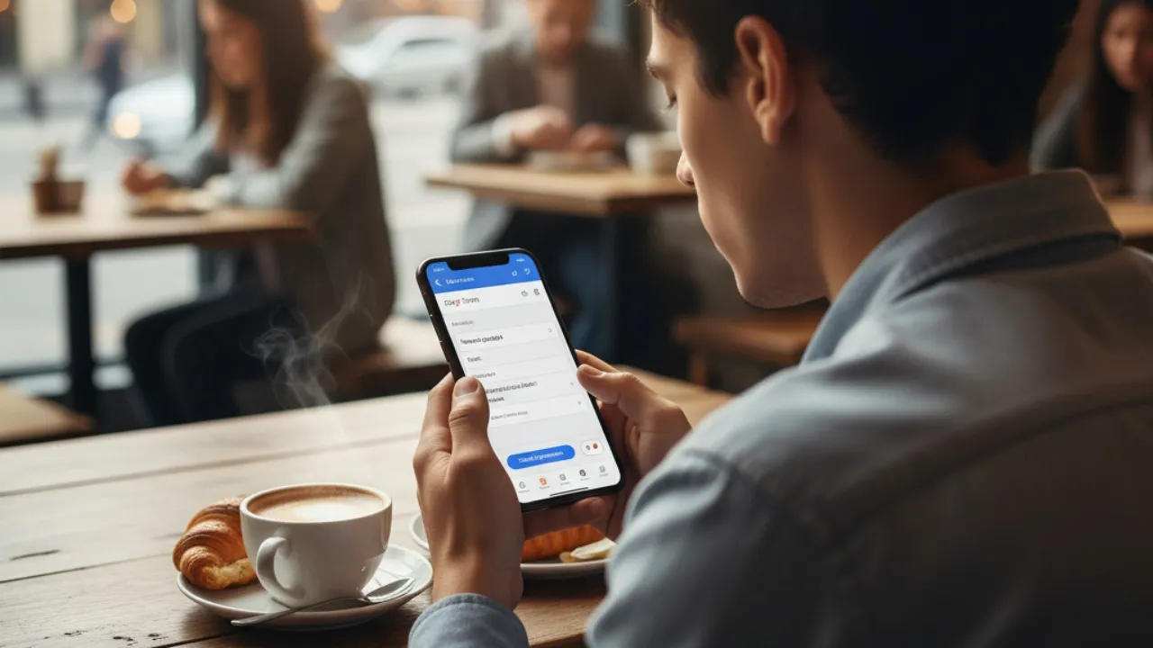 Tutorial Membuat Google Form Melalui Perangkat Mobile (c) Ilustrasi AI