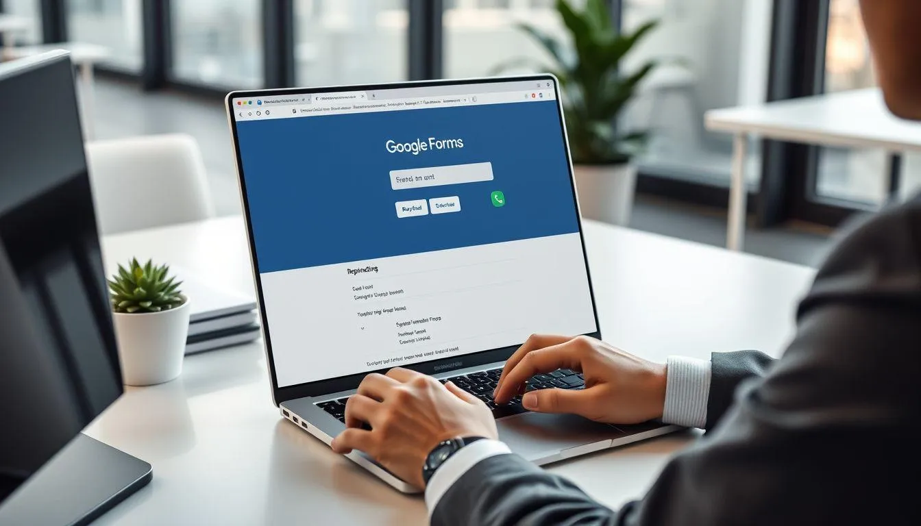 Metode Distribusi dan Sharing Google Form (c) Ilustrasi AI