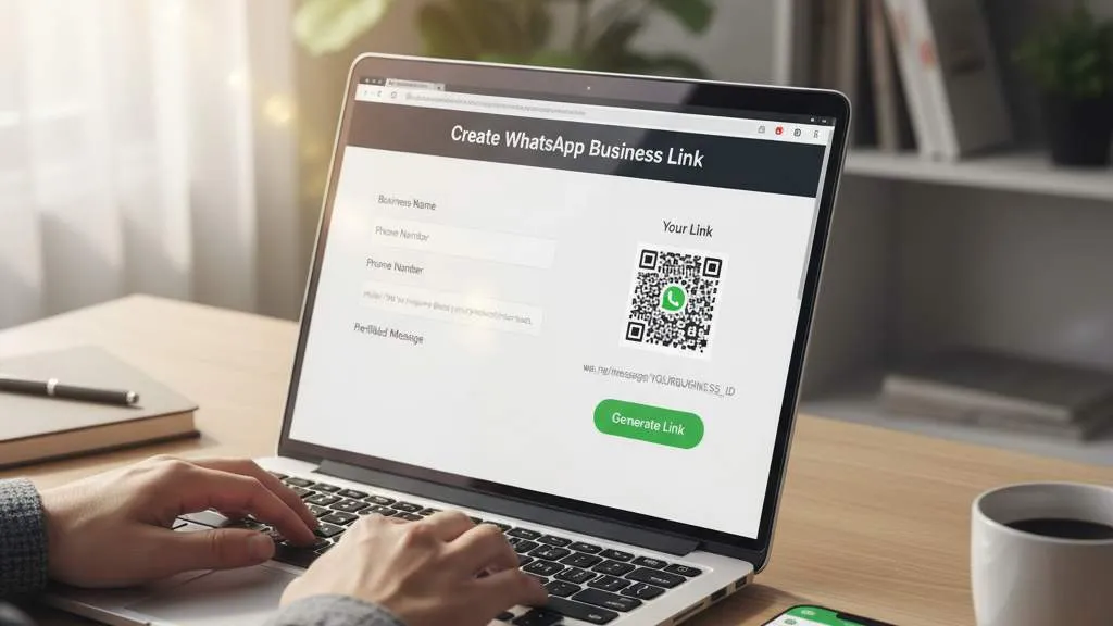 Fitur Khusus WhatsApp Business untuk Link (c) Ilustrasi AI