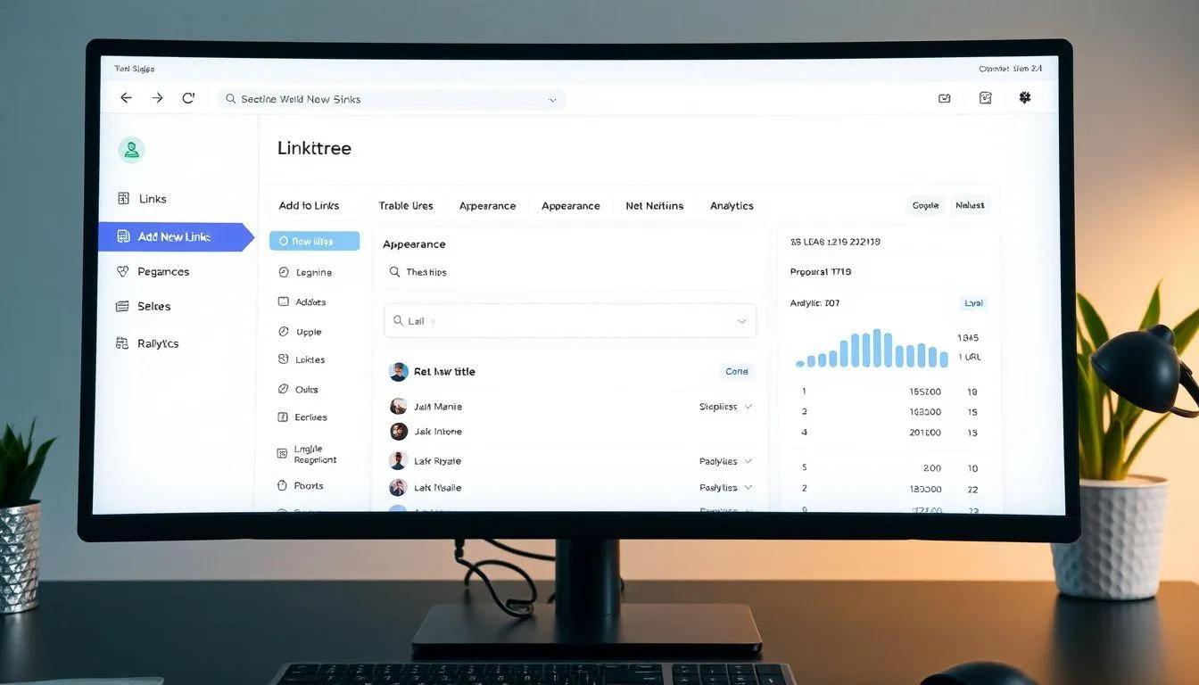 Mengatur Dashboard dan Menambahkan Tautan