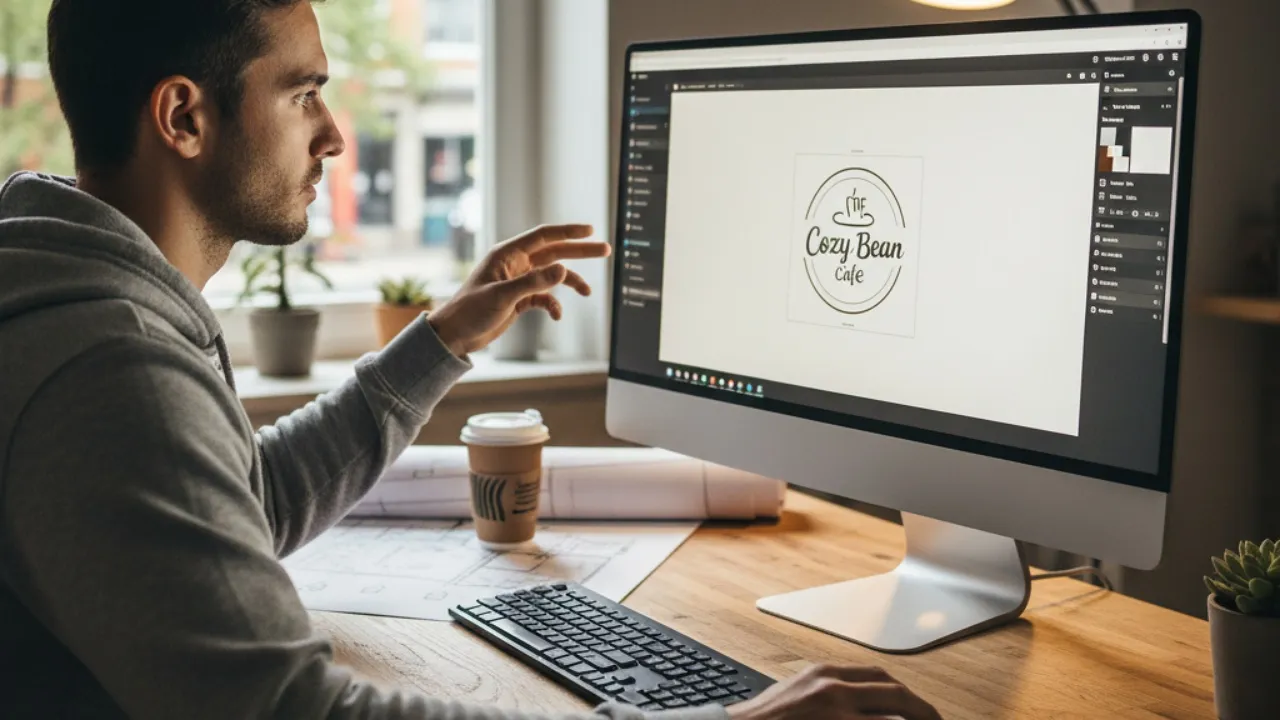 Langkah Awal Memulai Desain Logo (c) Ilustrasi AI