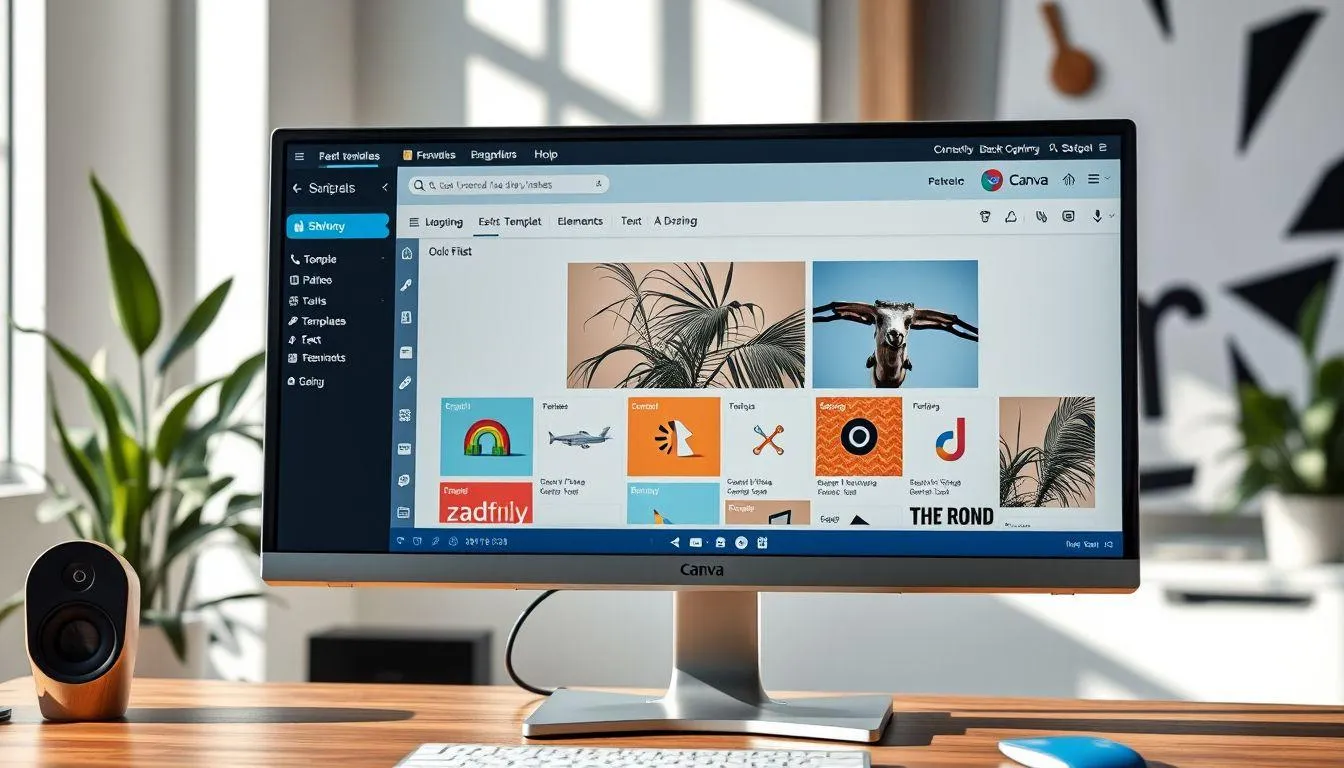 Eksplorasi Fitur dan Tools Canva (c) Ilustrasi AI