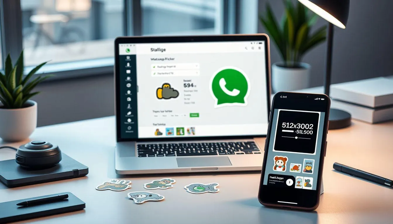 Memahami Spesifikasi Teknis Stiker WhatsApp (c) Ilustrasi AI