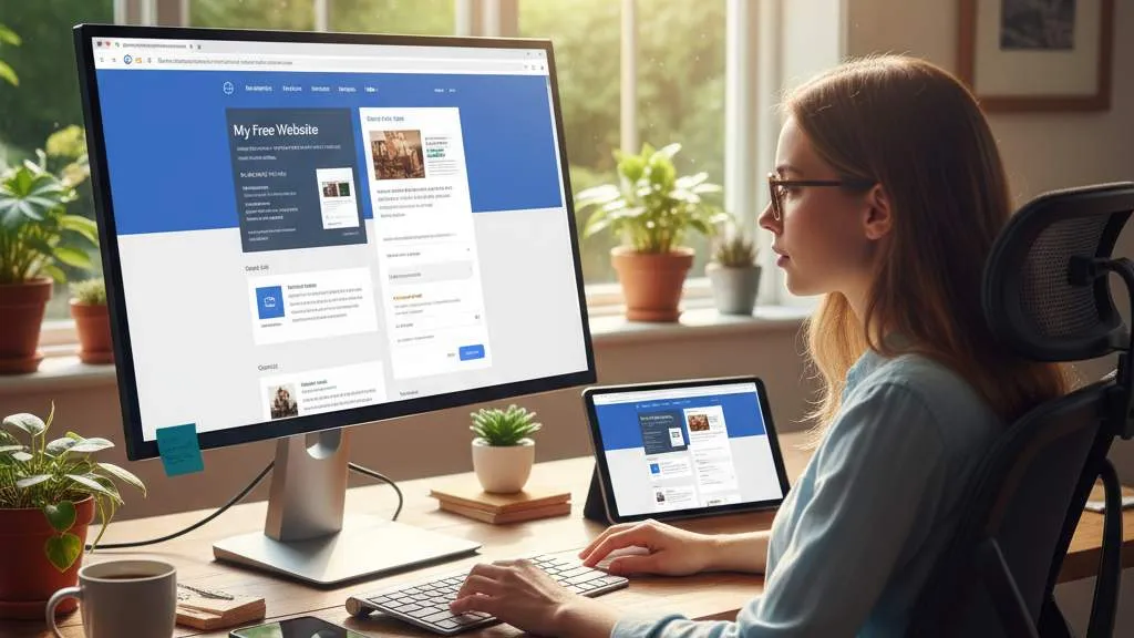 Platform Terbaik untuk Membuat Website Tanpa Biaya (c) Ilustrasi AI
