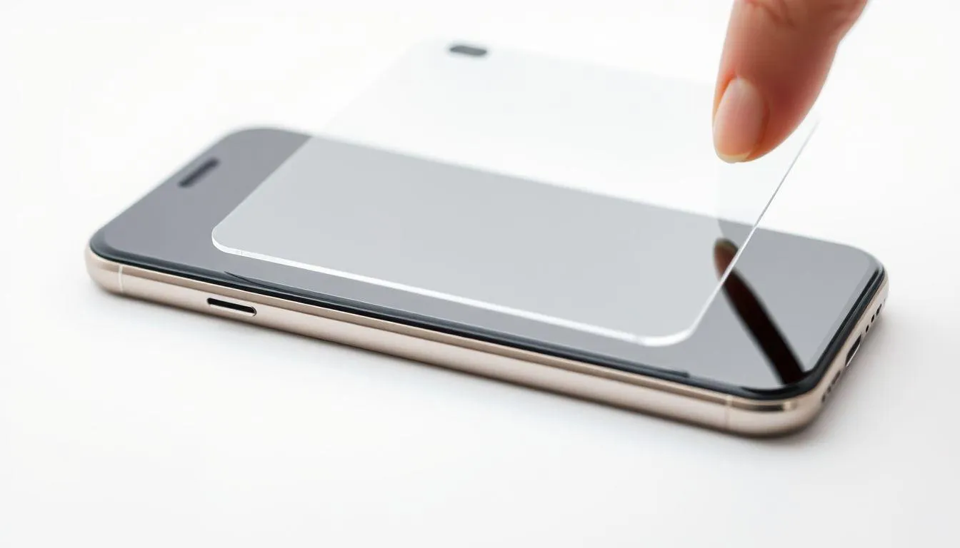 Pengertian dan Fungsi Pelindung Layar Smartphone (c) Ilustrasi AI