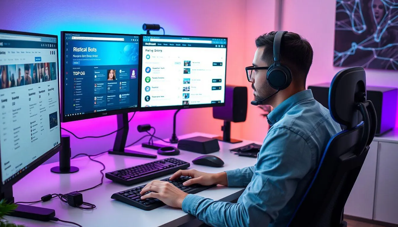 Platform Terpercaya untuk Menemukan Bot Discord (c) Ilustrasi AI