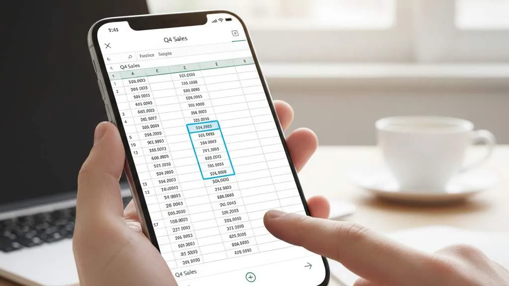 Penambahan Kolom pada Platform Mobile Android dan iOS (c) Ilustrasi AI