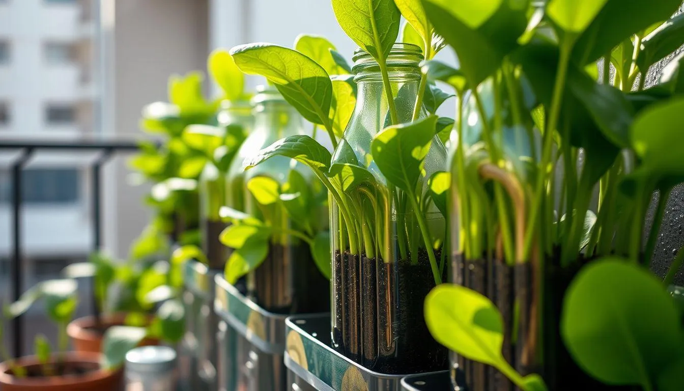 Cara Menanam Bayam di Botol Bekas (c) Ilustrasi AI