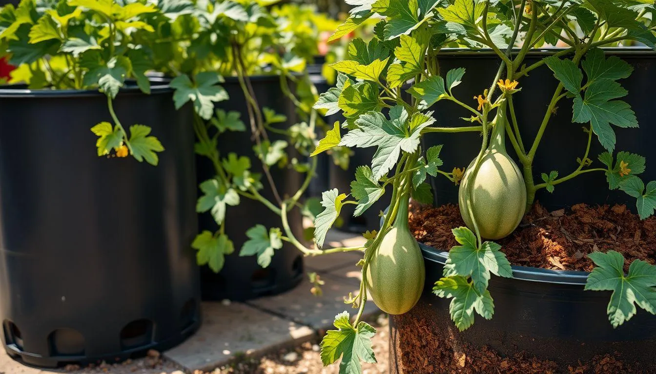 Cara Menanam Blewah di Pot (c) Ilustrasi AI