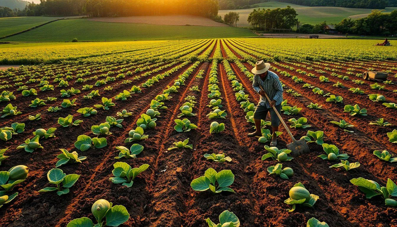 Cara Menanam Blewah di Tanah Terbuka (c) Ilustrasi AI