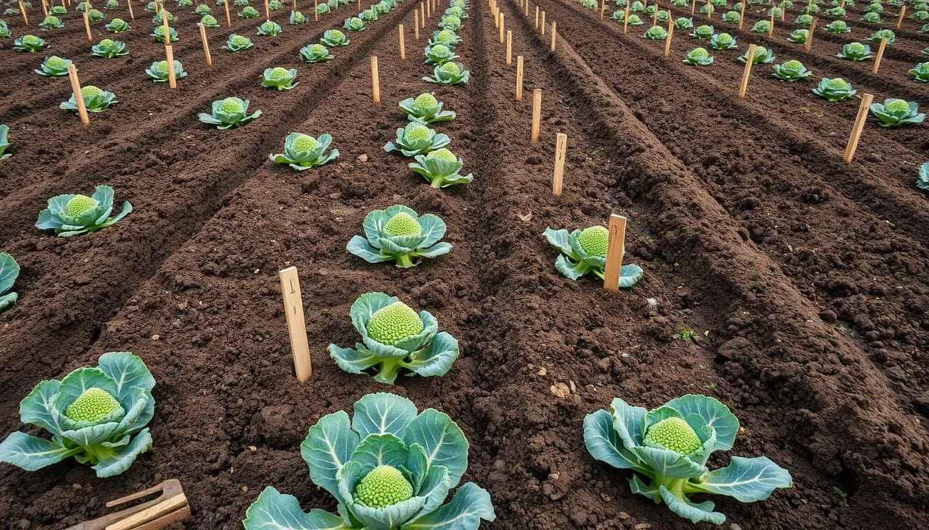 Cara Menanam Brokoli di Tanah Terbuka (c) Ilustrasi AI