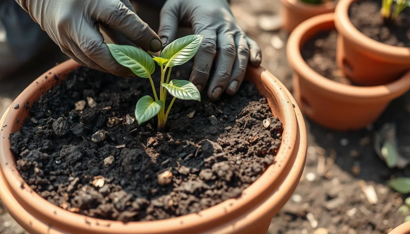 Cara Menanam Coklat di Pot (c) Ilustrasi AI