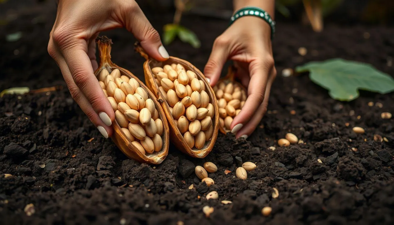 Teknik Perbanyakan Tanaman Coklat: Dari Biji, Batang, dan Akar (c) Ilustrasi AI