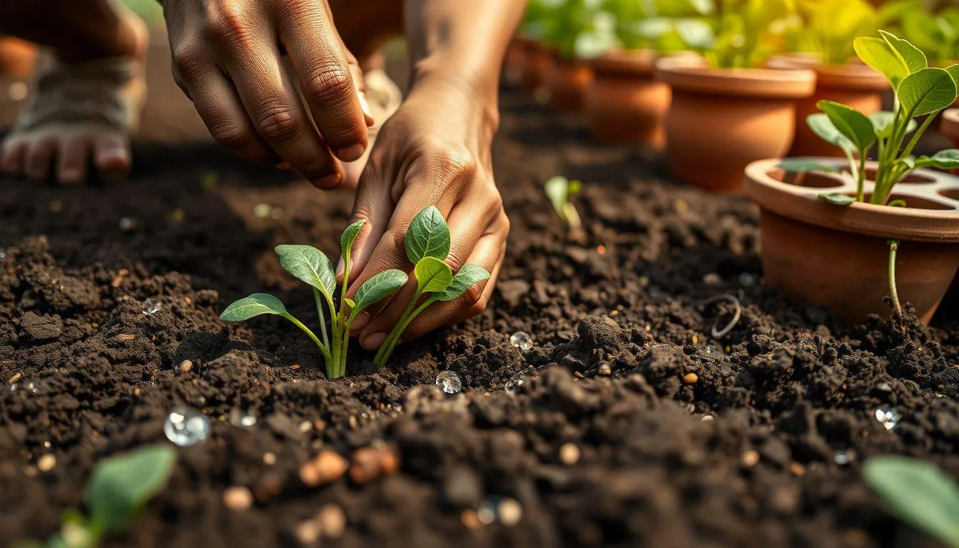 Cara Menanam Kangkung dari Biji (c) Ilustrasi AI