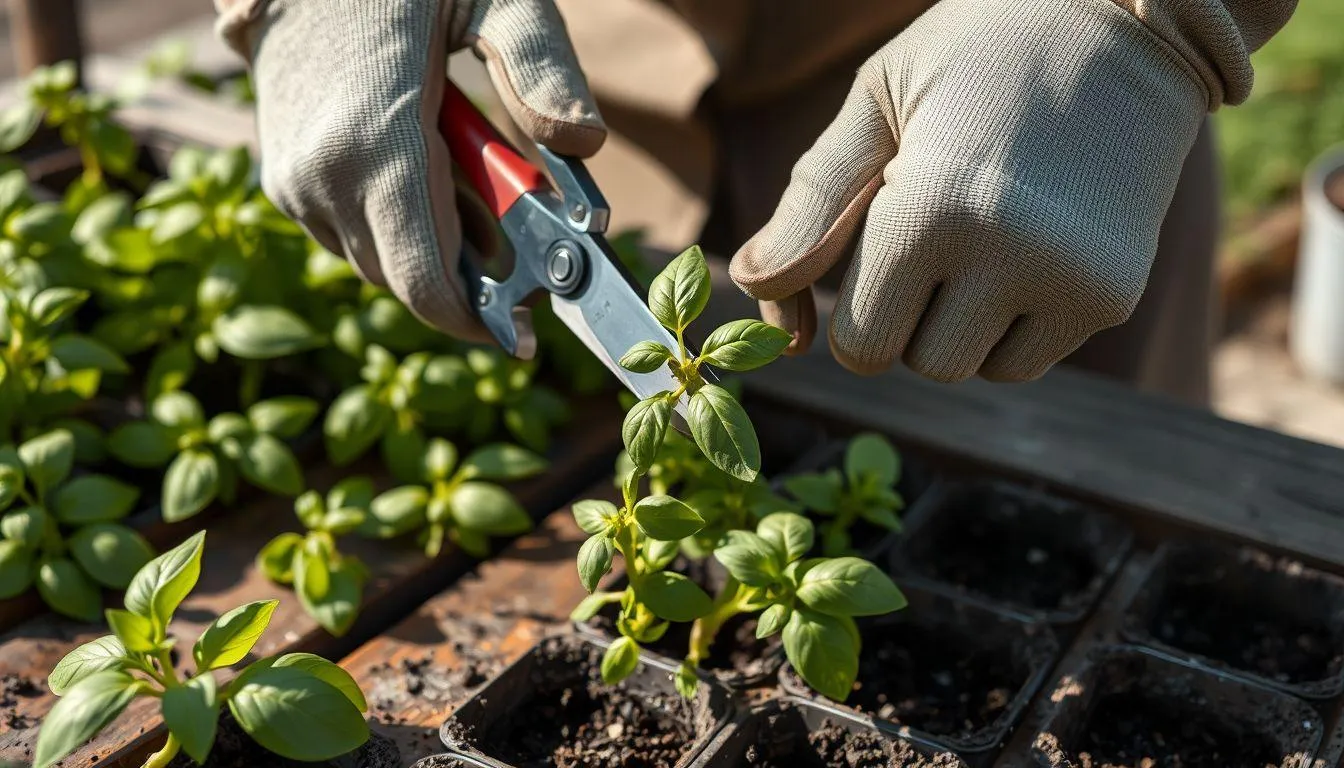 Cara Menanam Kemangi dari Batang (Stek) (c) Ilustrasi AI