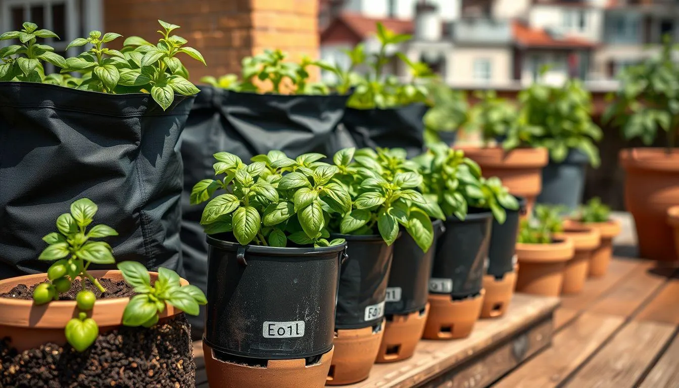 Cara Menanam Kemangi di Pot dan Polybag (c) Ilustrasi AI