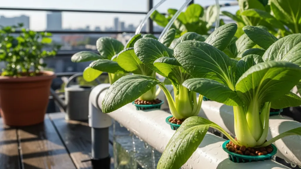 Cara Menanam Sayur Sawi Hidroponik (c) Ilustrasi AI