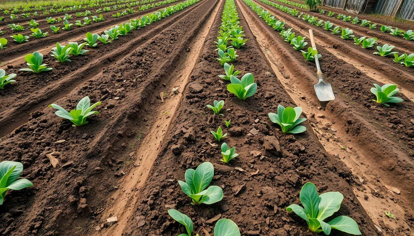 Cara Menanam Sayur Sawi di Tanah Terbuka (c) Ilustrasi AI