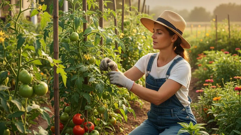 Tips Perawatan dan Pemeliharaan Tanaman Tomat (c) Ilustrasi AI