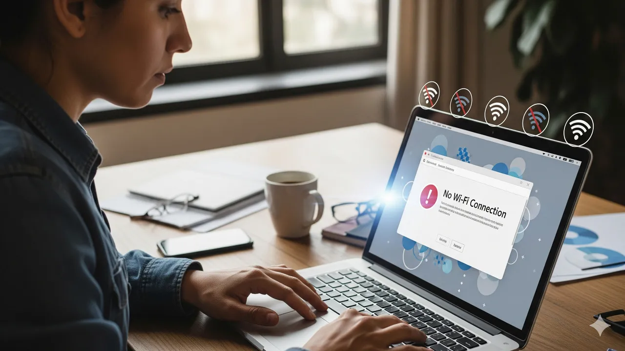 Memahami Penyebab Utama Masalah Konektivitas WiFi (c) Ilustrasi AI