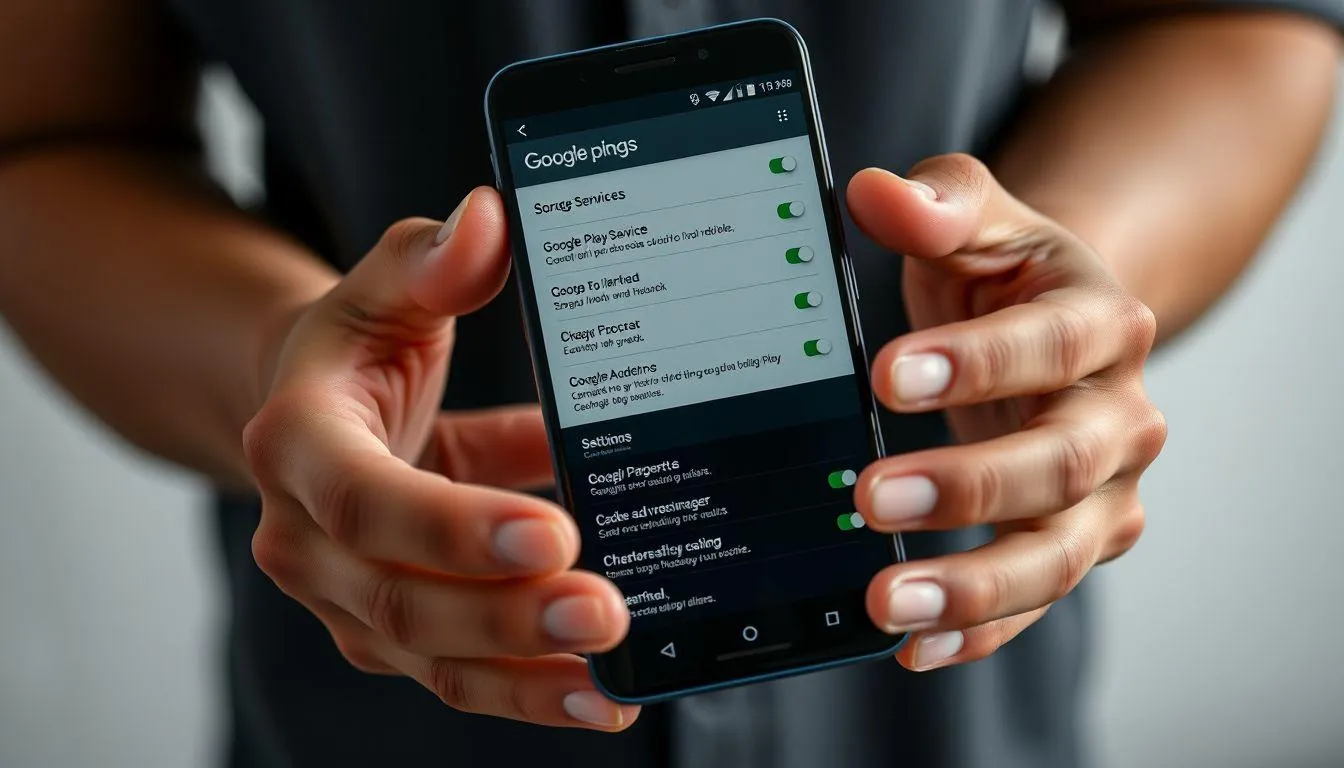 Hapus Cache dan Data Google Play Services