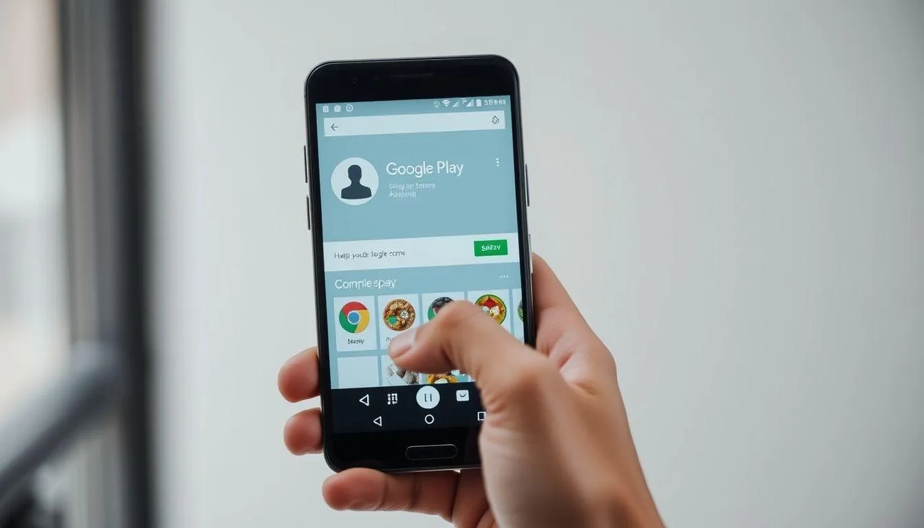 Perbarui Aplikasi Google Play dan Sistem
