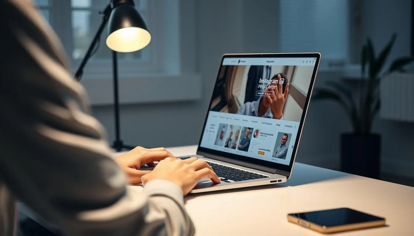 Memanfaatkan Pusat Bantuan Instagram untuk Pemulihan Akun (c) Ilustrasi AI