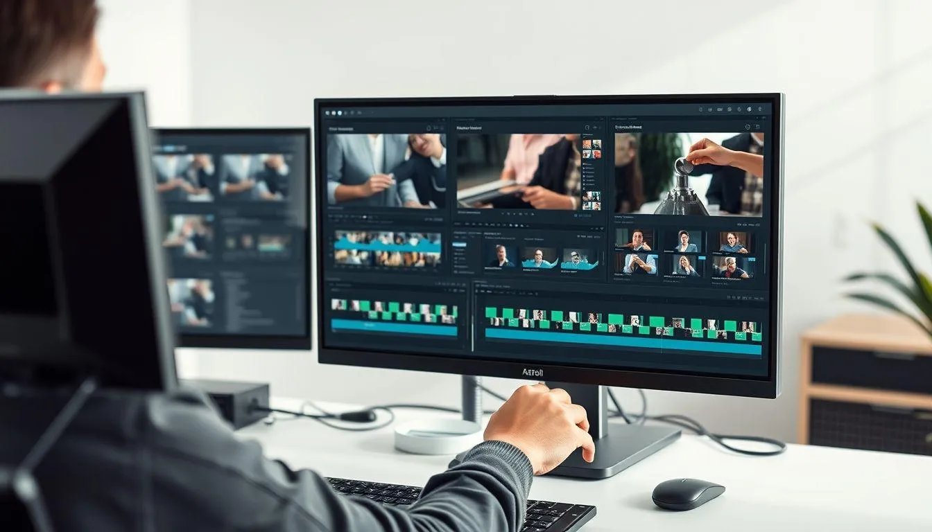 Platform Terbaik untuk Menggabungkan Video Online (c) Ilustrasi AI