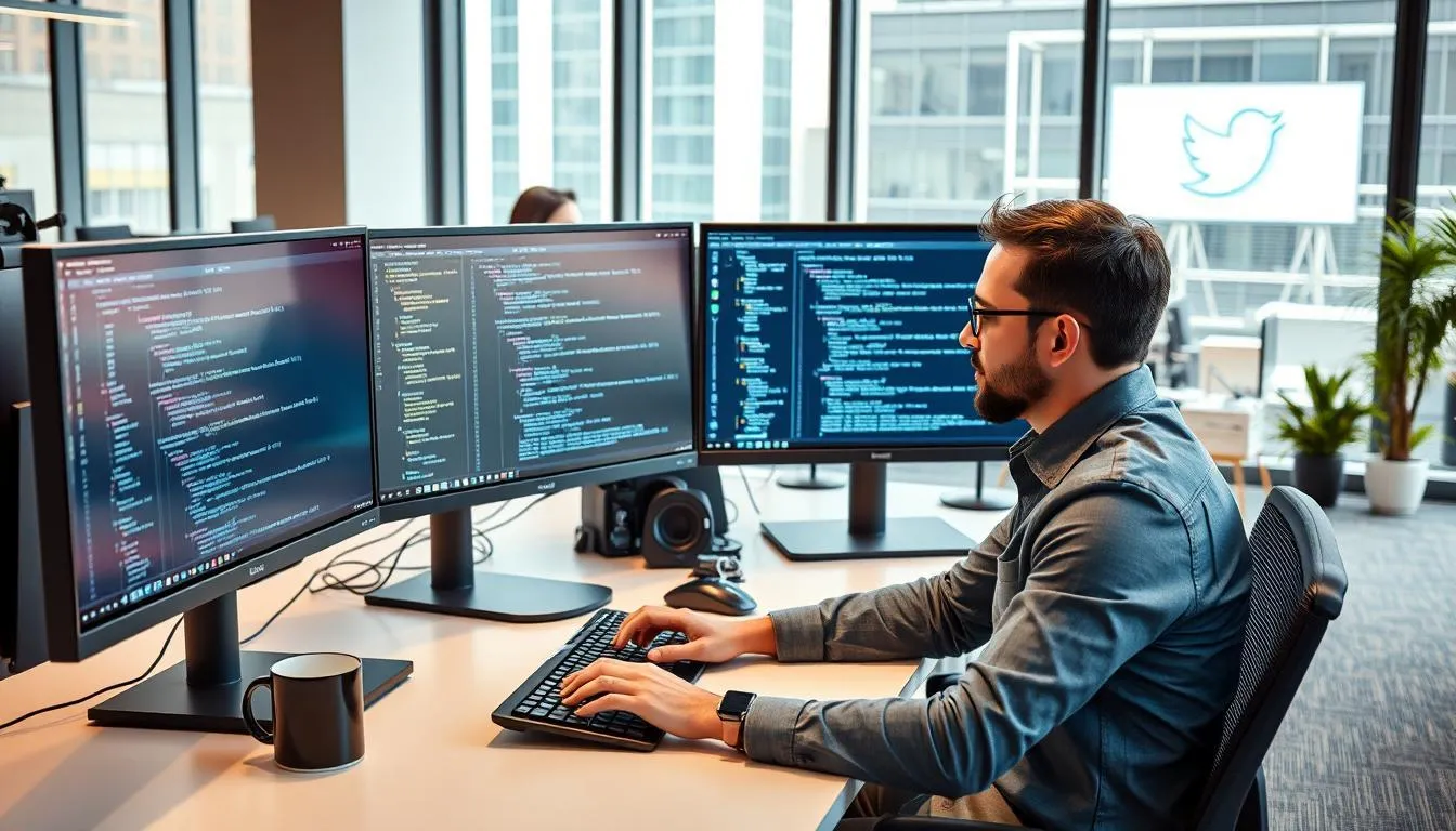 Otentikasi API Twitter (c) Ilustrasi AI